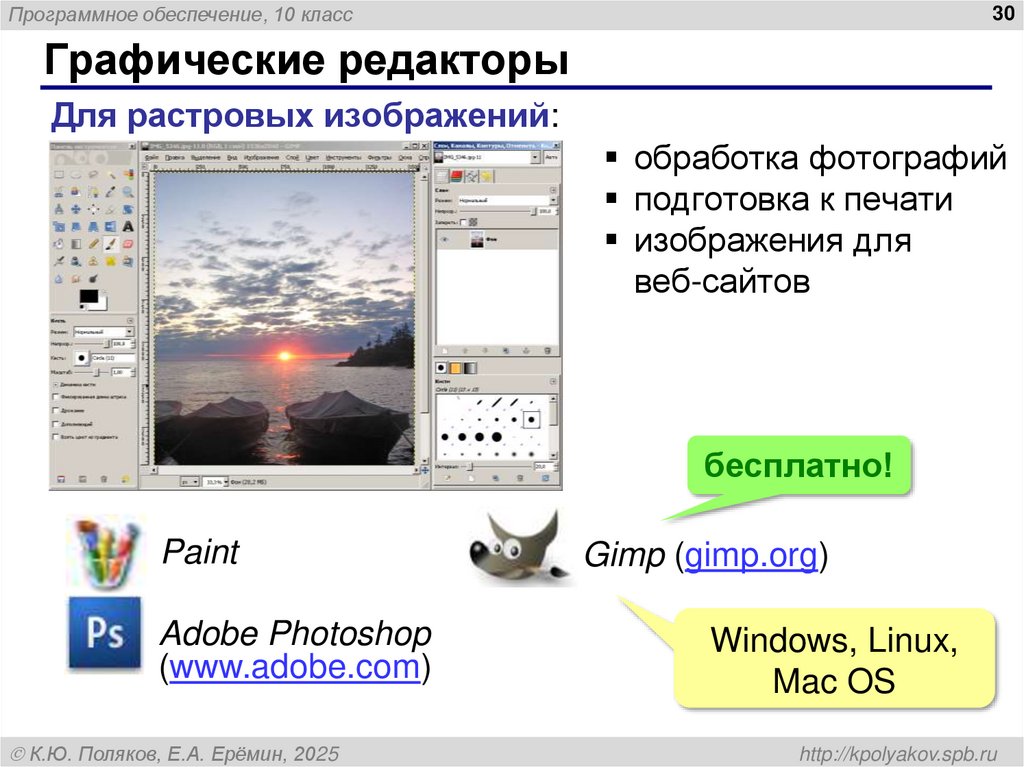 Графические редакторы