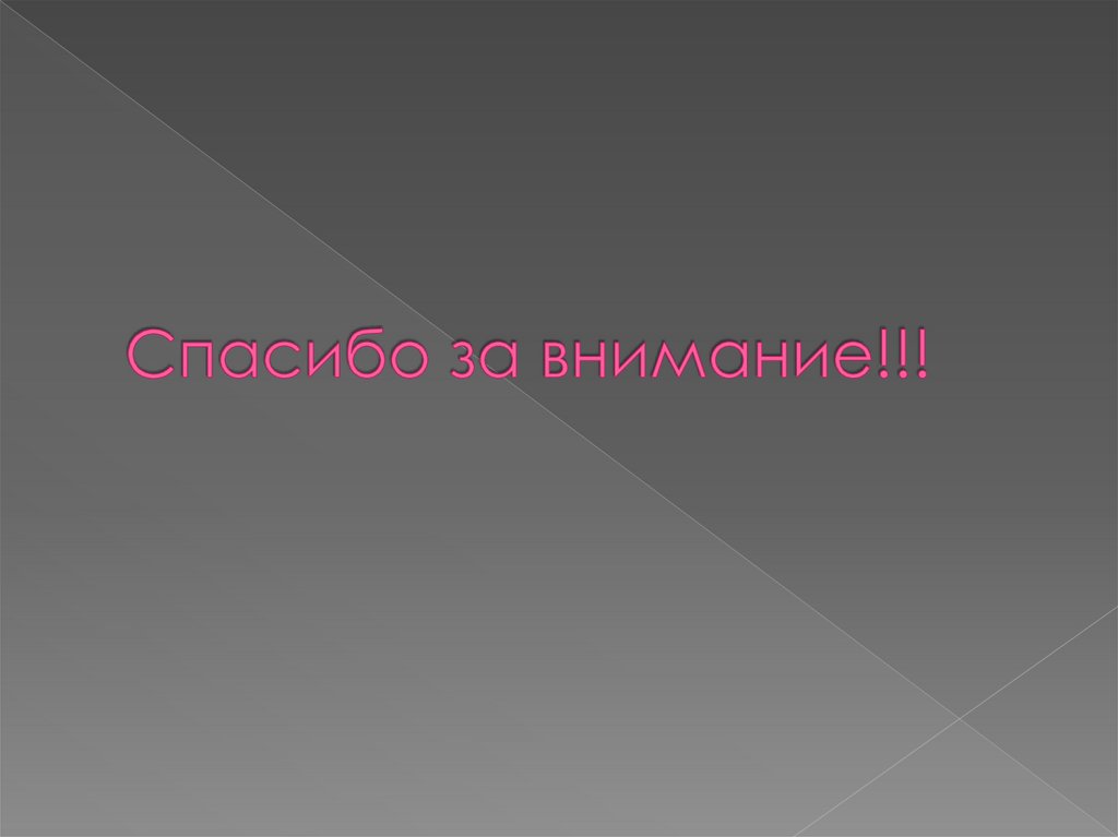 Спасибо за внимание!!!