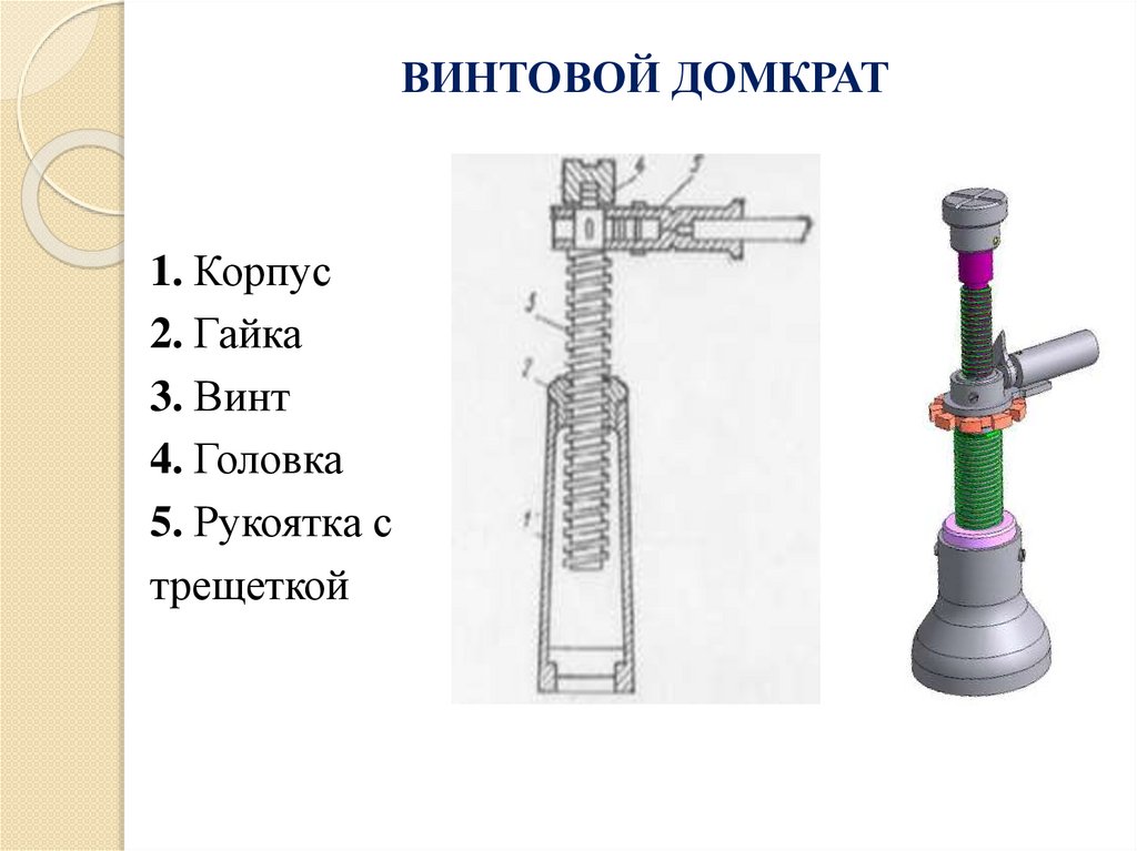 ВИНТОВОЙ ДОМКРАТ