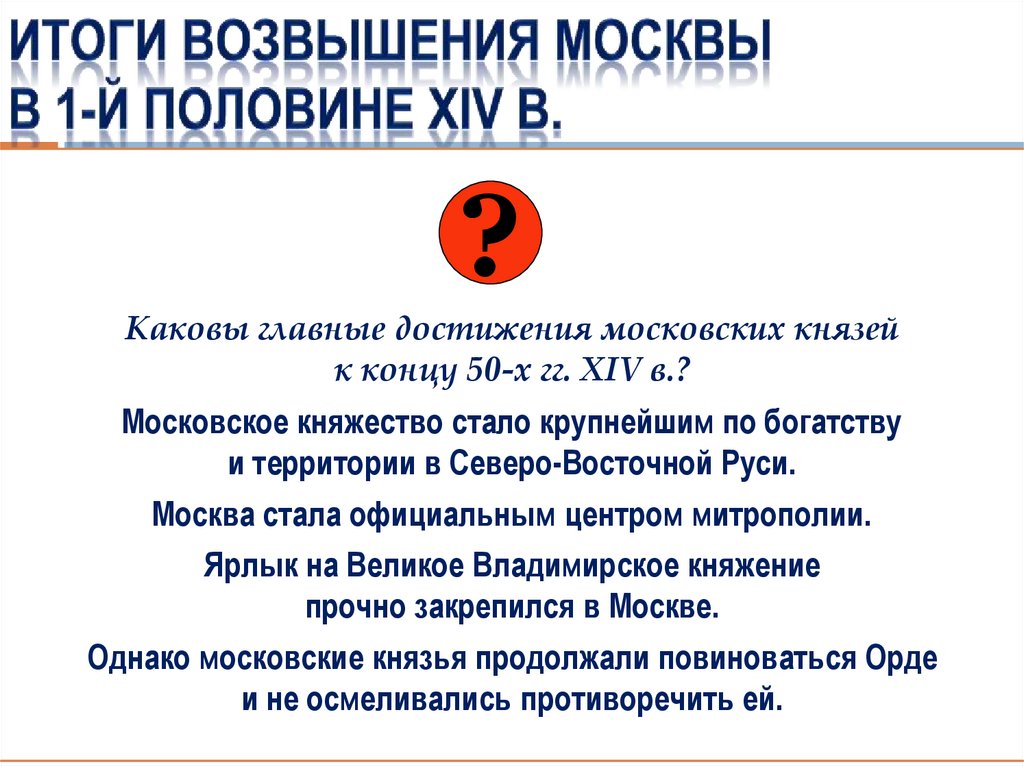 Иван Калита – великий князь