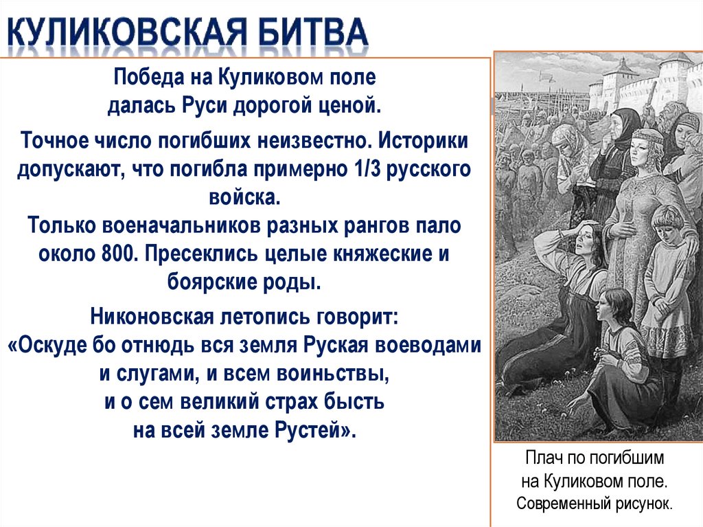 Куликовская битва