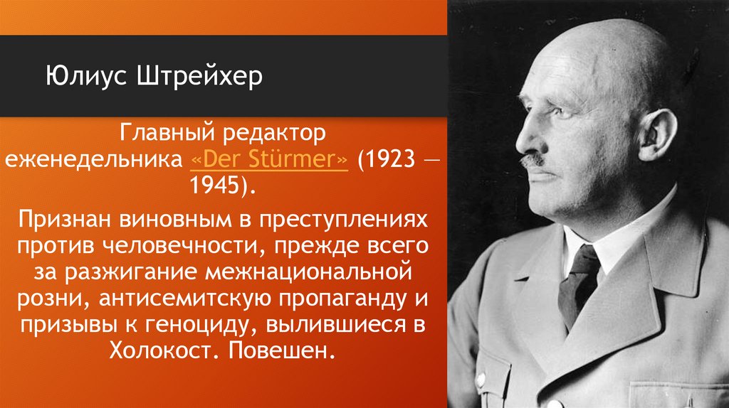 Юлиус Штрейхер