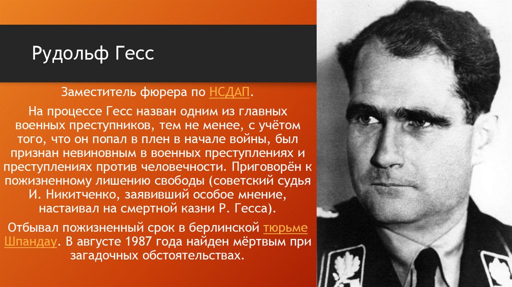 Рудольф Гесс