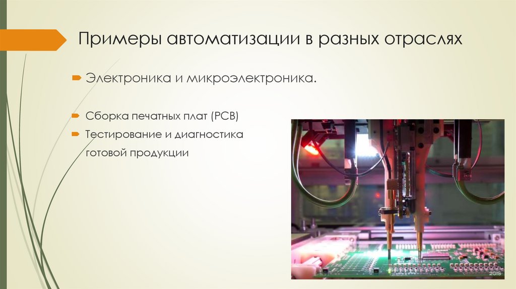 Примеры автоматизации в разных отраслях