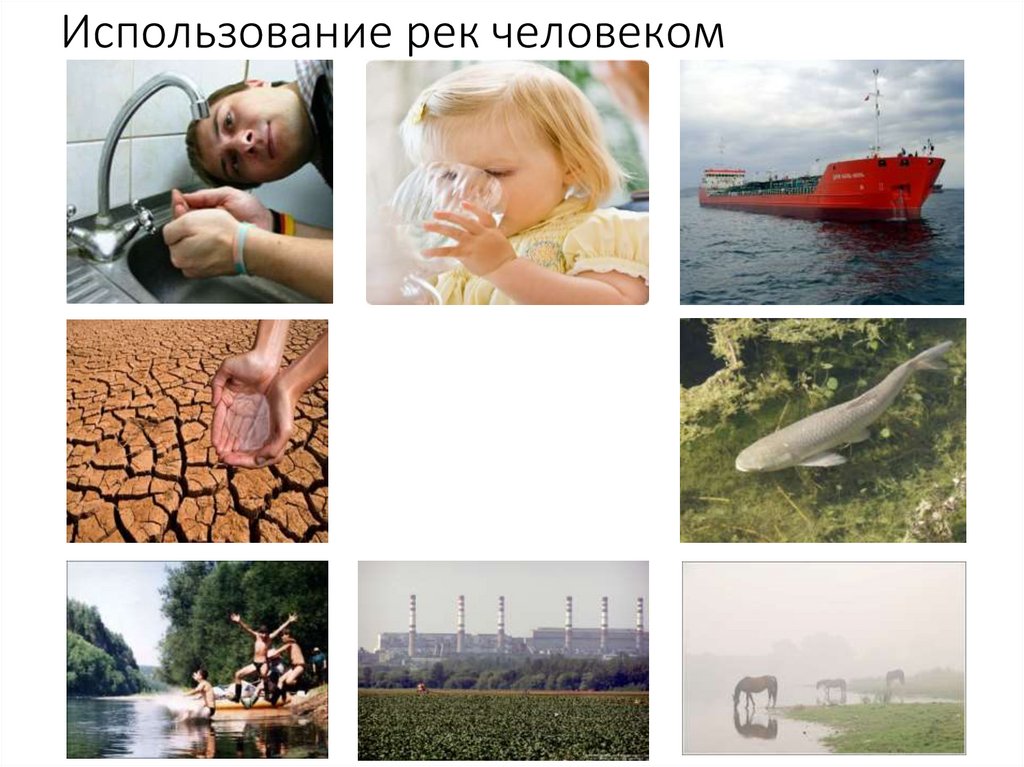 Использование рек человеком