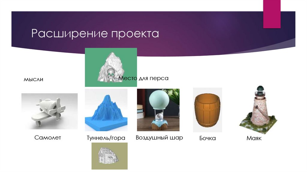 Расширение проекта