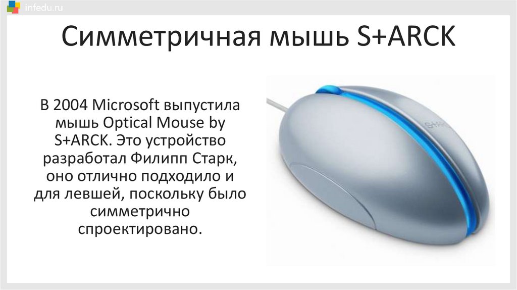 Симметричная мышь S+ARCK
