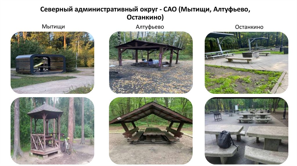 Северный административный округ - САО (Мытищи, Алтуфьево, Останкино)