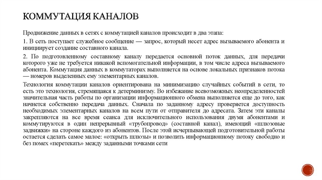 Коммутация каналов