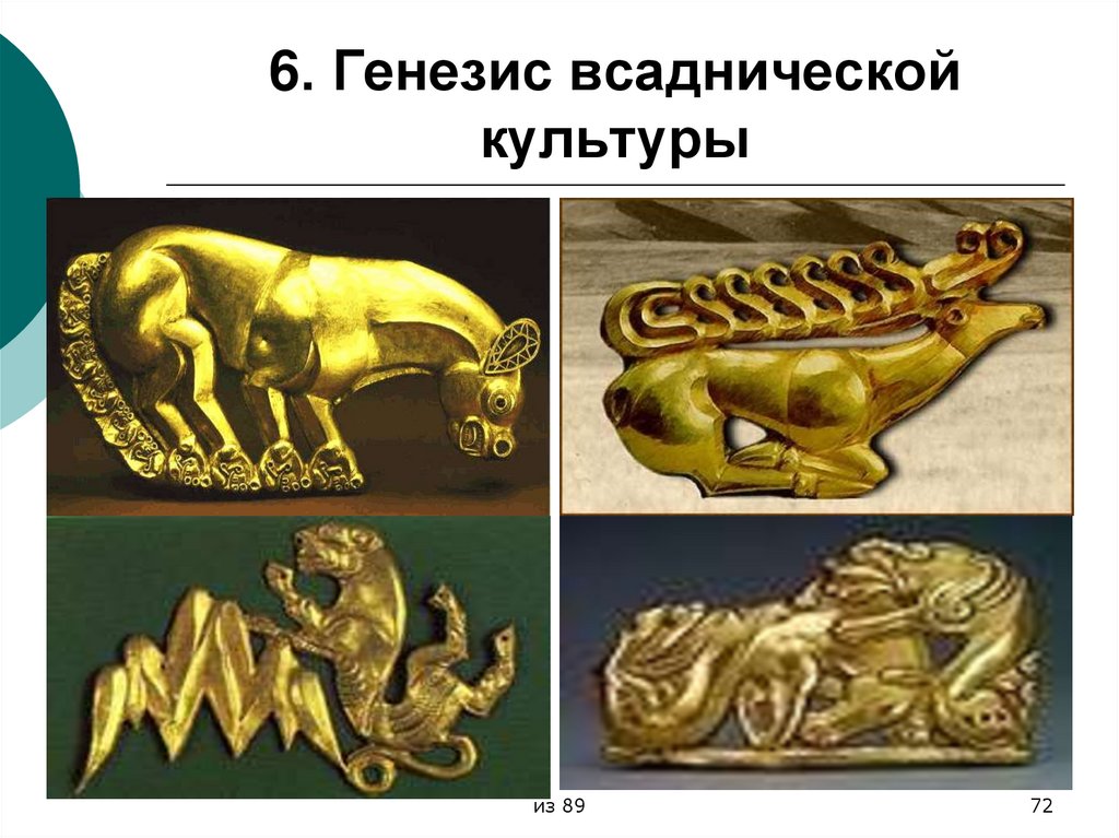 6. Генезис всаднической культуры