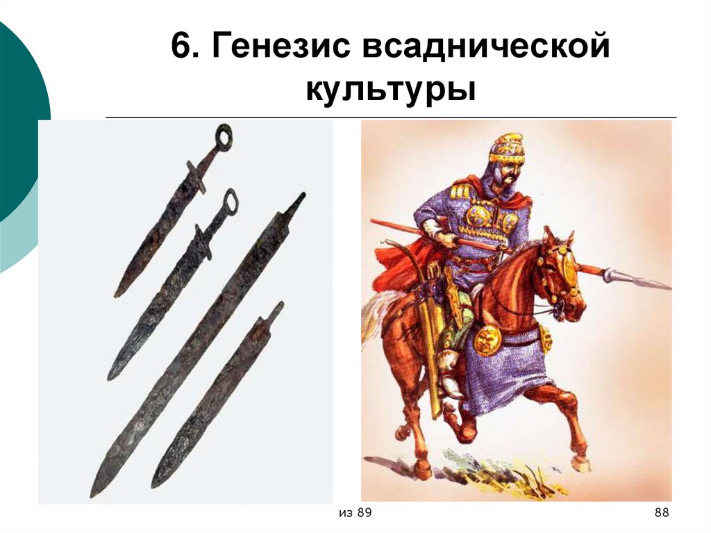 6. Генезис всаднической культуры