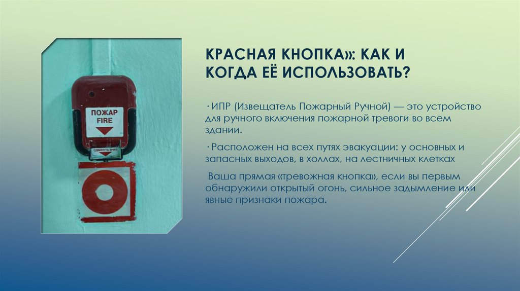Красная кнопка»: как и когда её использовать?