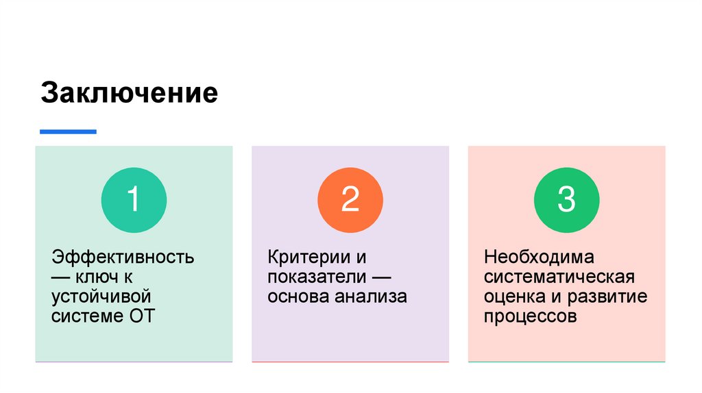 Заключение