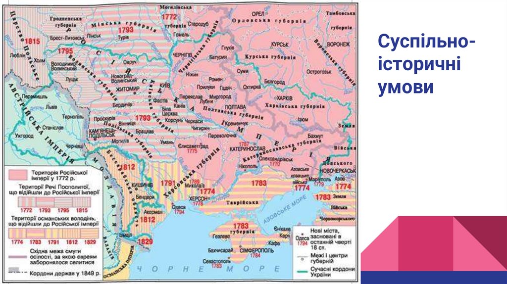 Суспільно- історичні умови