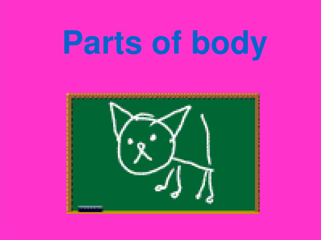 Parts of body