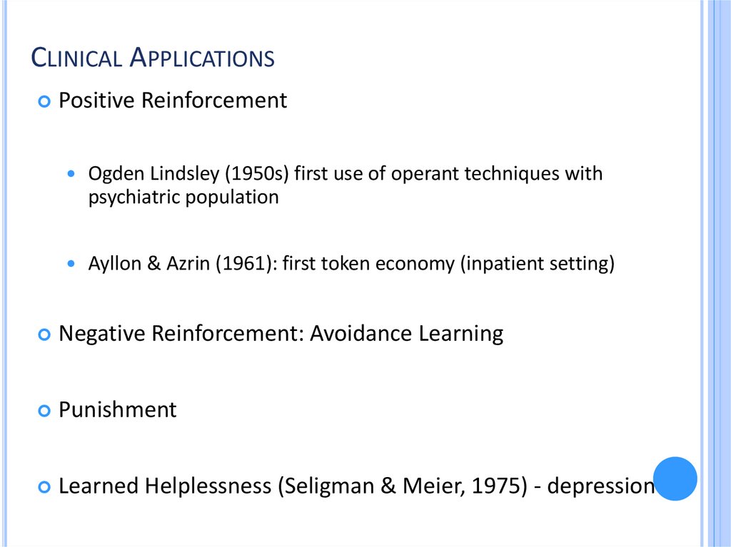 Clinical Applications