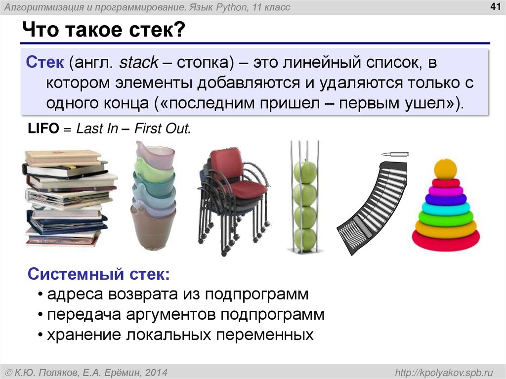 Что такое стек?