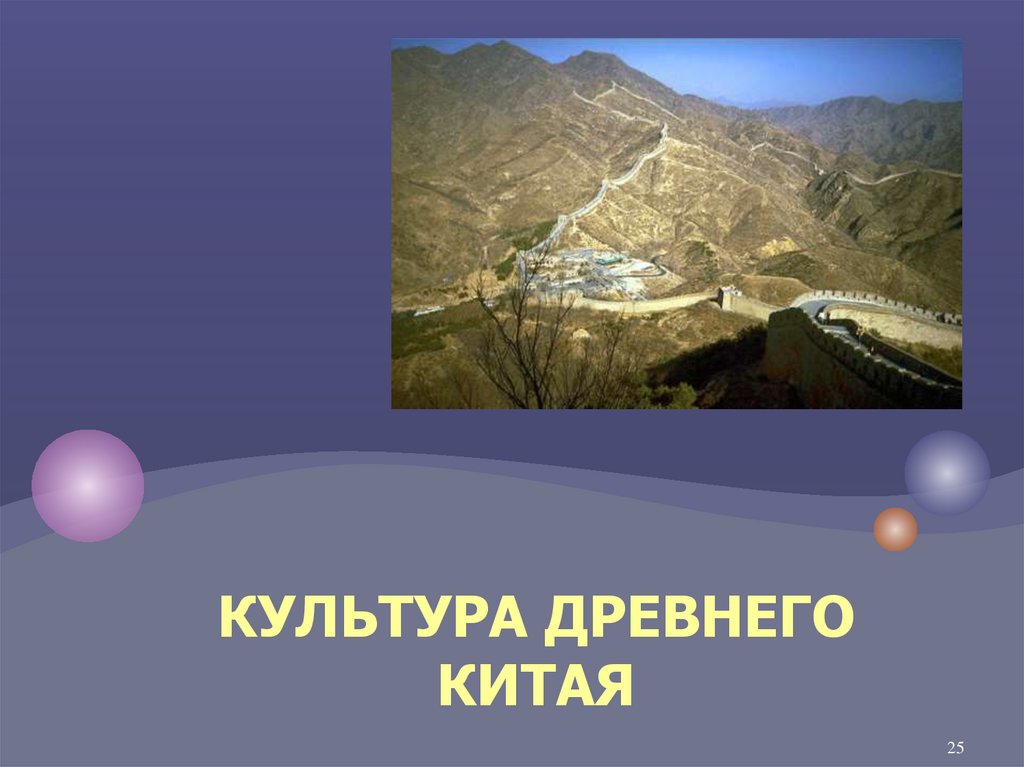 Культура Древнего Китая