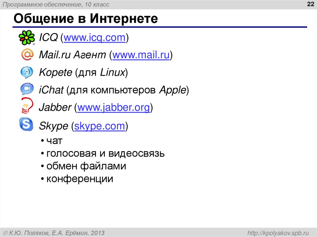 Общение в Интернете