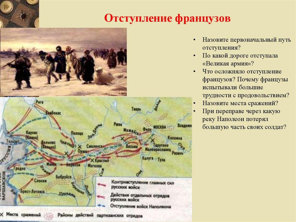 Отступление французов