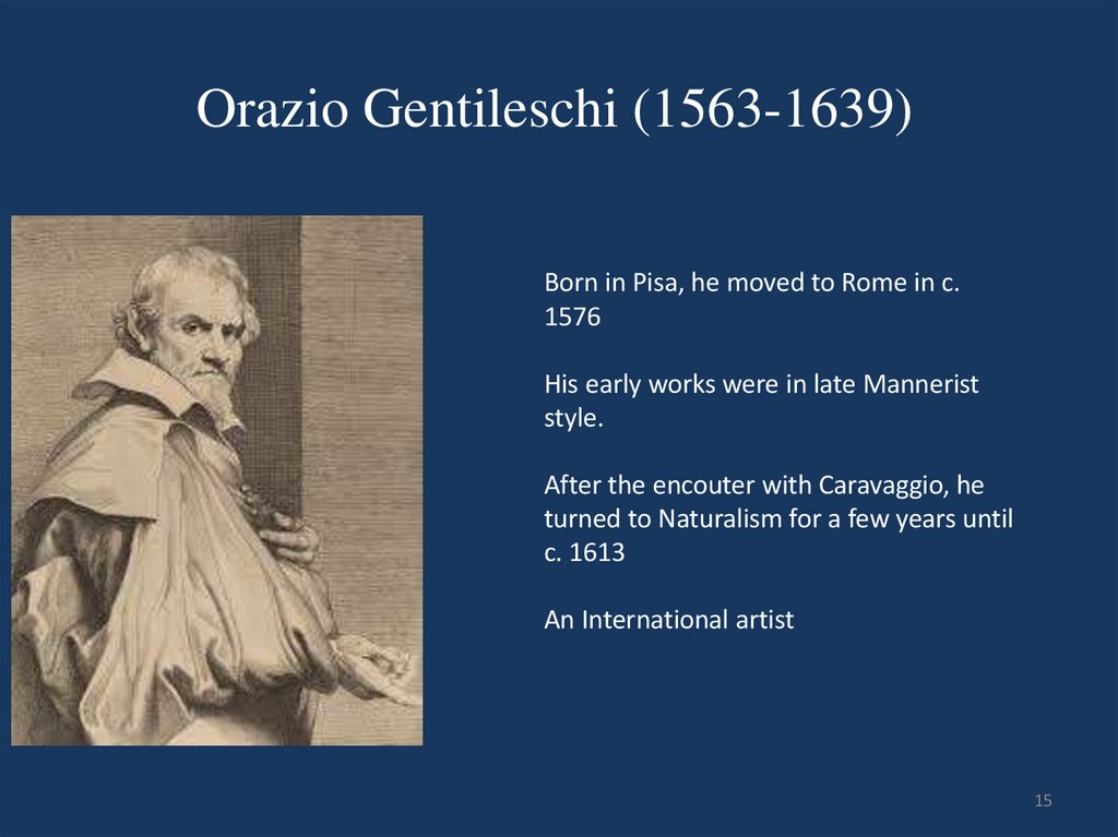 Orazio Gentileschi (1563-1639)