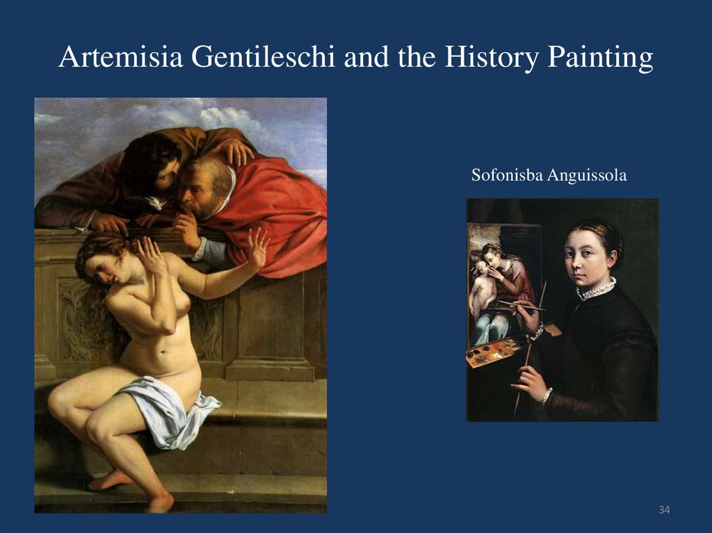 Artemisia Gentileschi and the History Painting