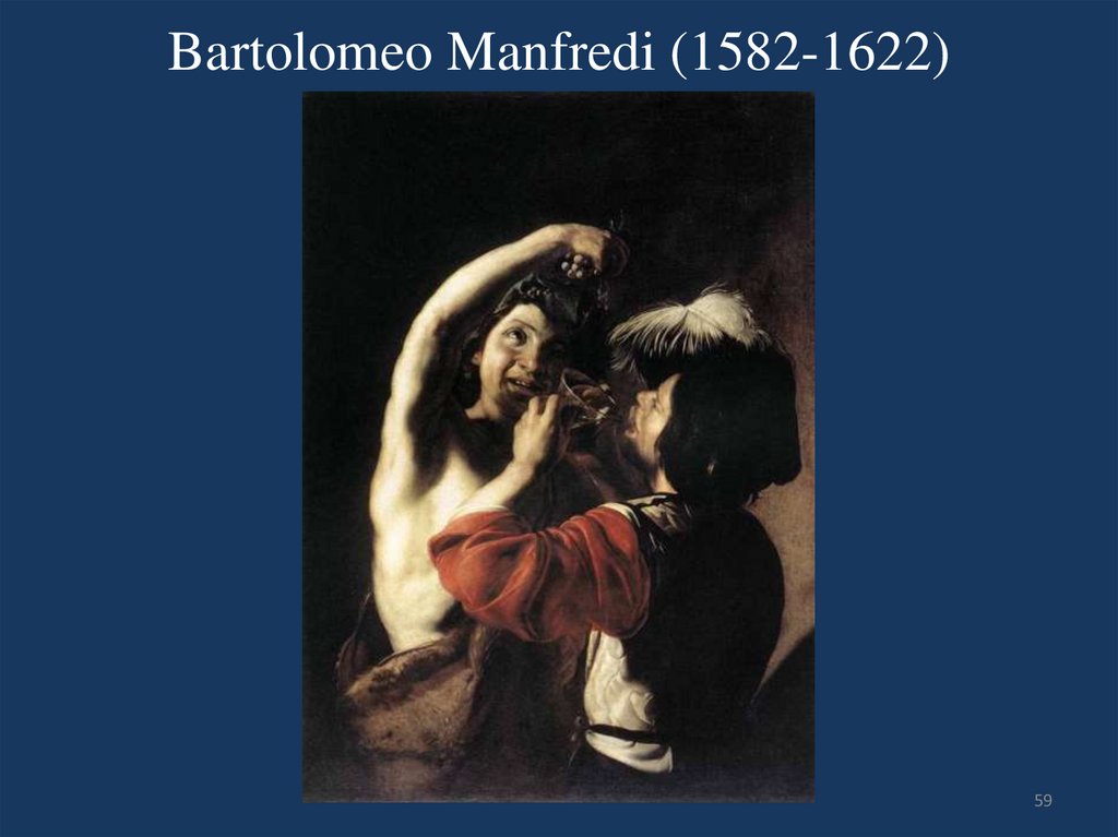 Bartolomeo Manfredi (1582-1622)