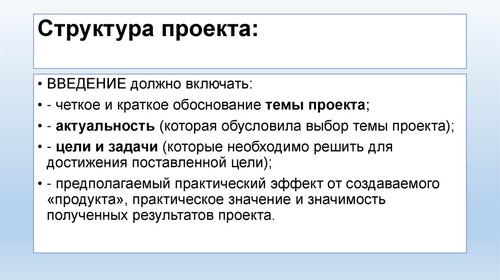 Структура проекта: