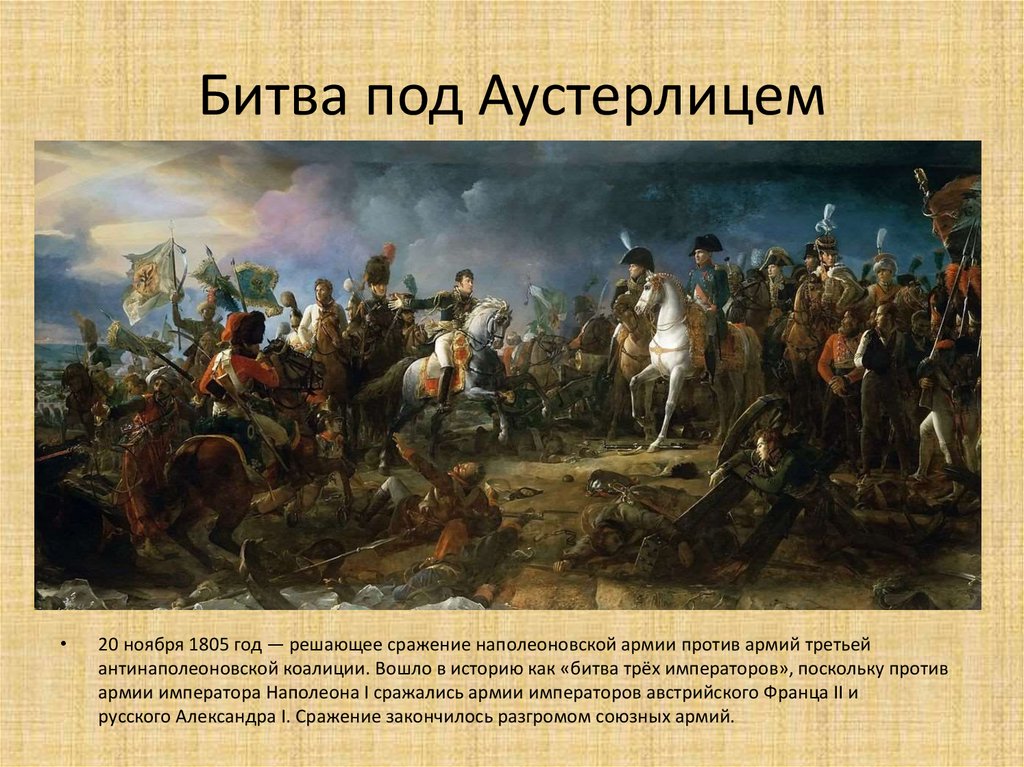Битва под Аустерлицем