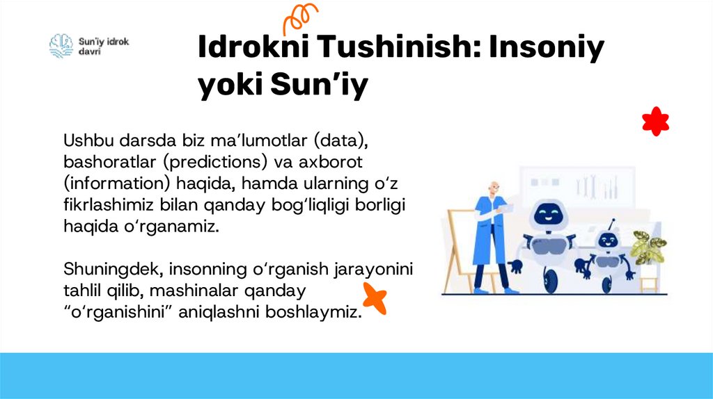 Idrokni Tushinish: Insoniy yoki Sun’iy