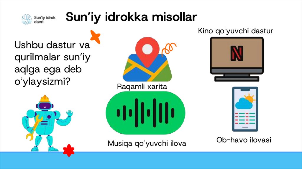 Sun’iy idrokka misollar
