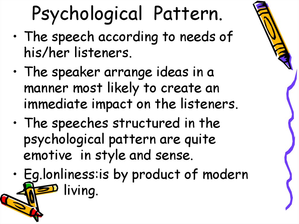 Psychological Pattern.