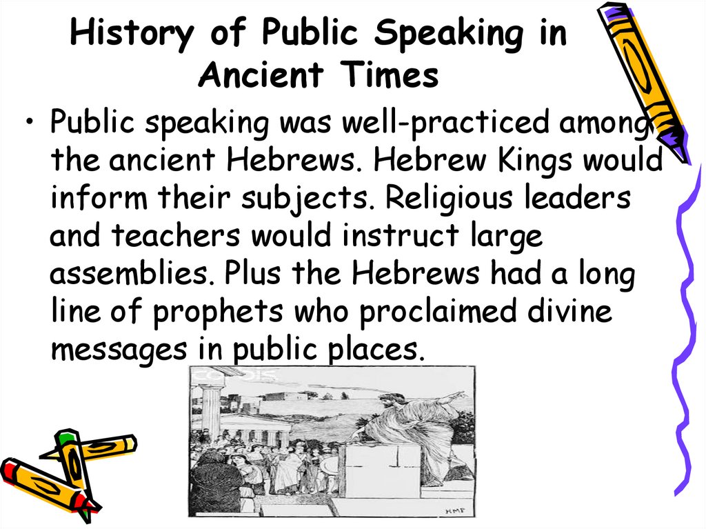 History of Public Speaking in Ancient Times