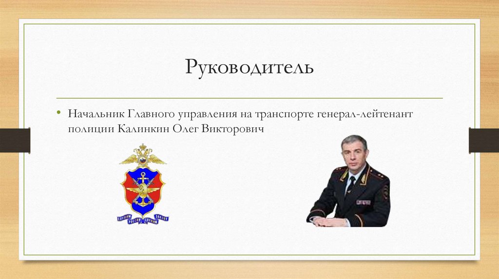 Руководитель
