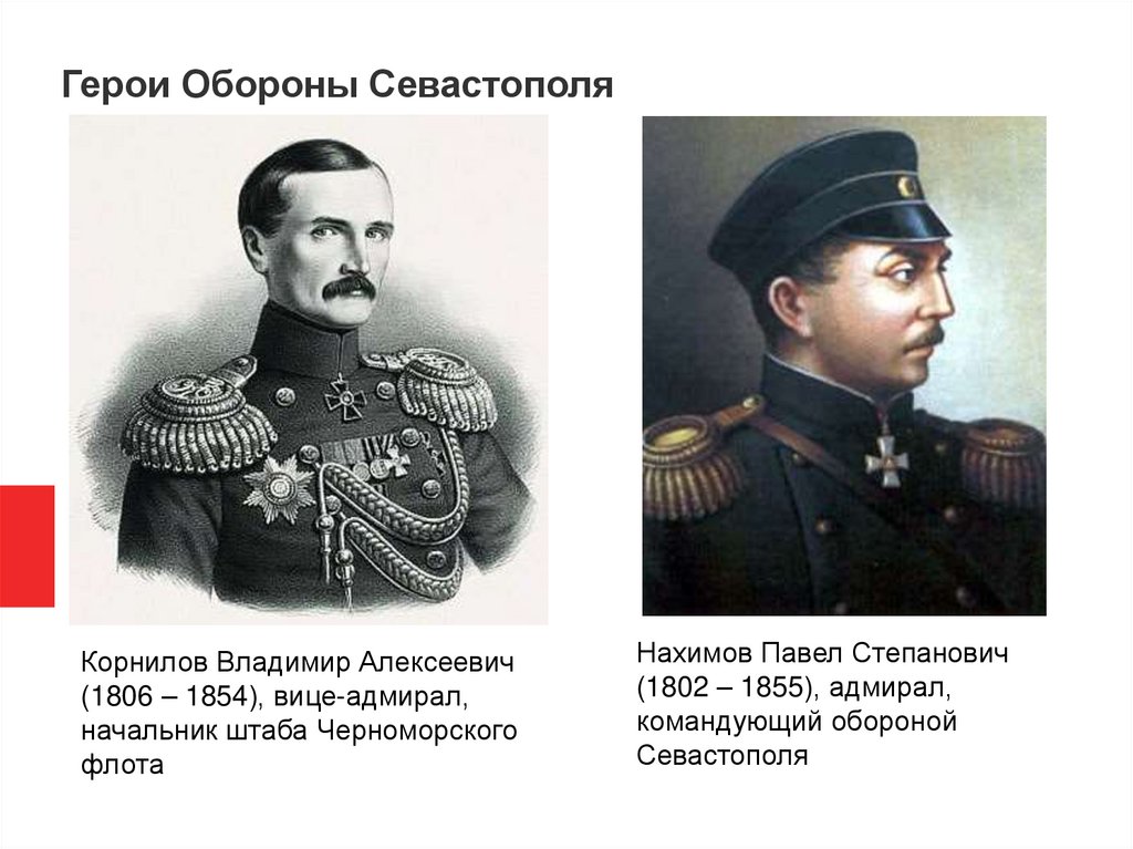 Герои Обороны Севастополя