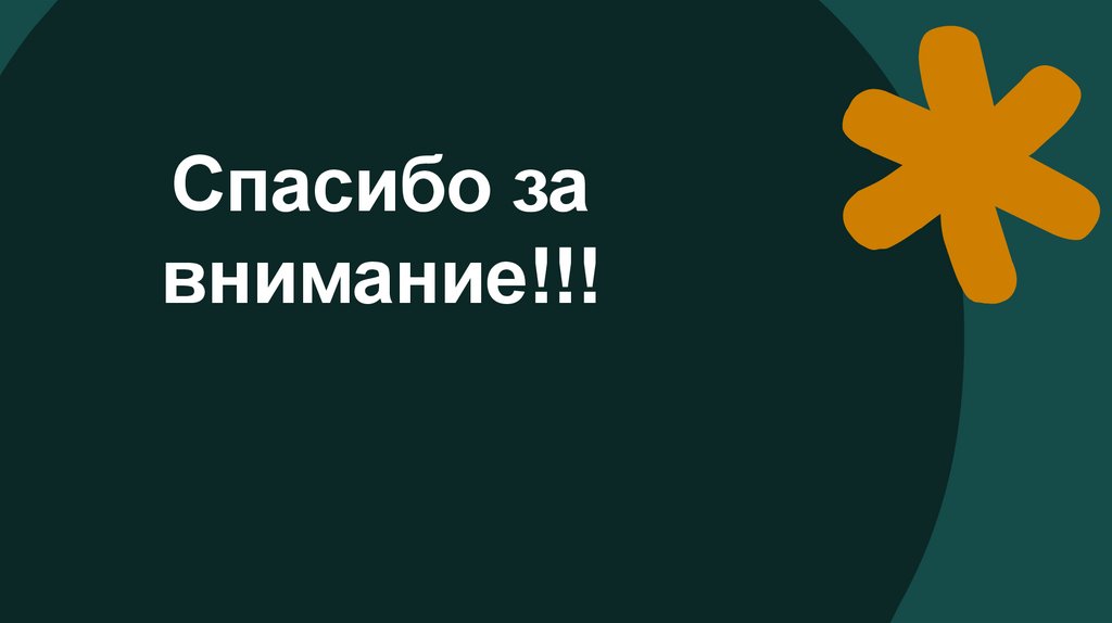 Спасибо за внимание!!!