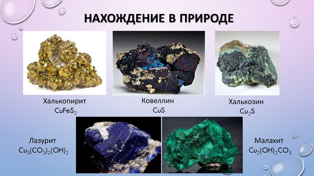 Нахождение в природе