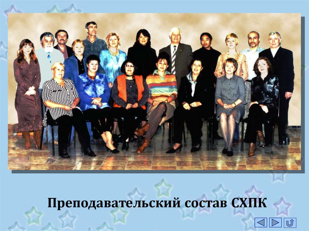 Преподавательский состав СХПК