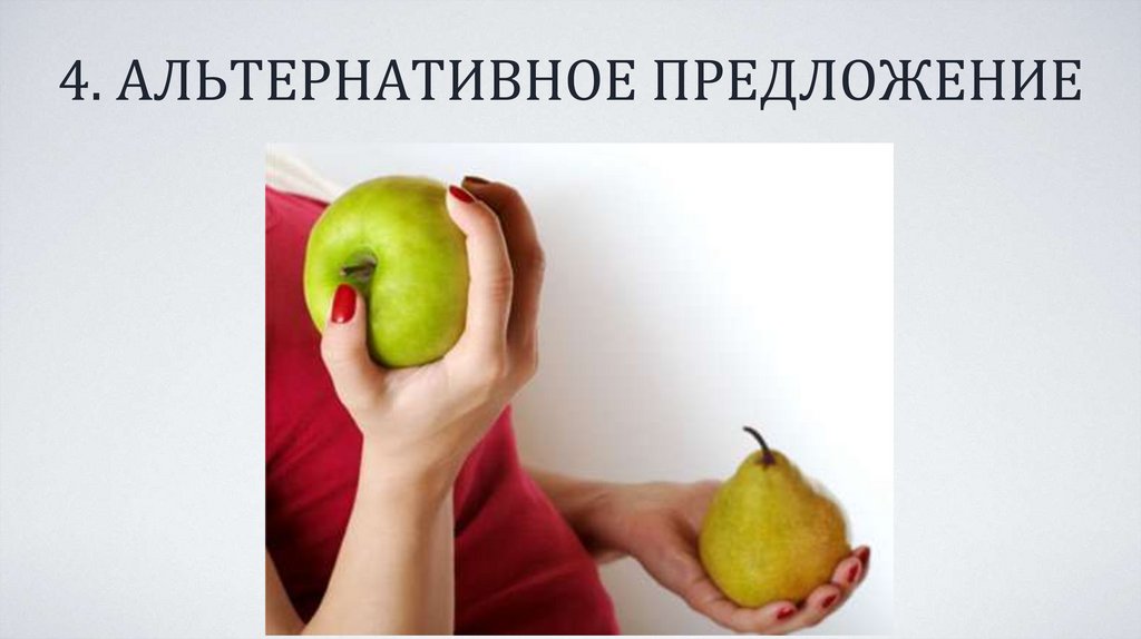 4. АЛЬТЕРНАТИВНОЕ ПРЕДЛОЖЕНИЕ