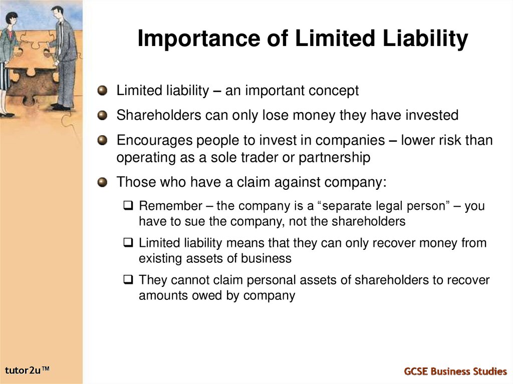 Importance of Limited Liability