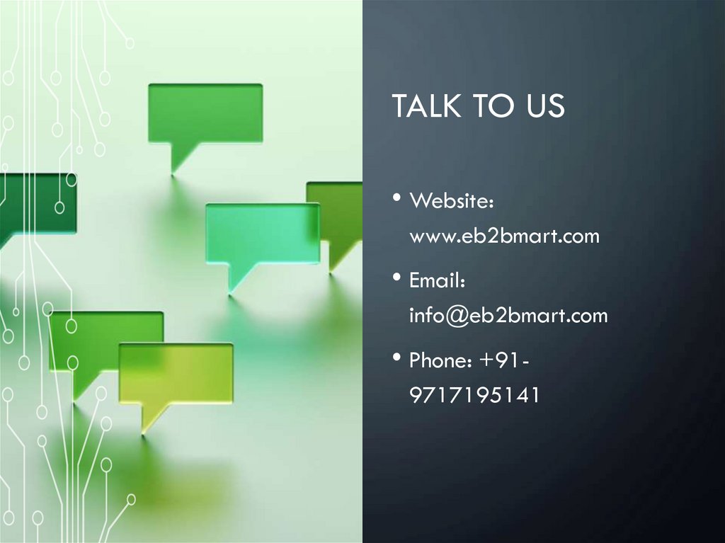 Talk to Us