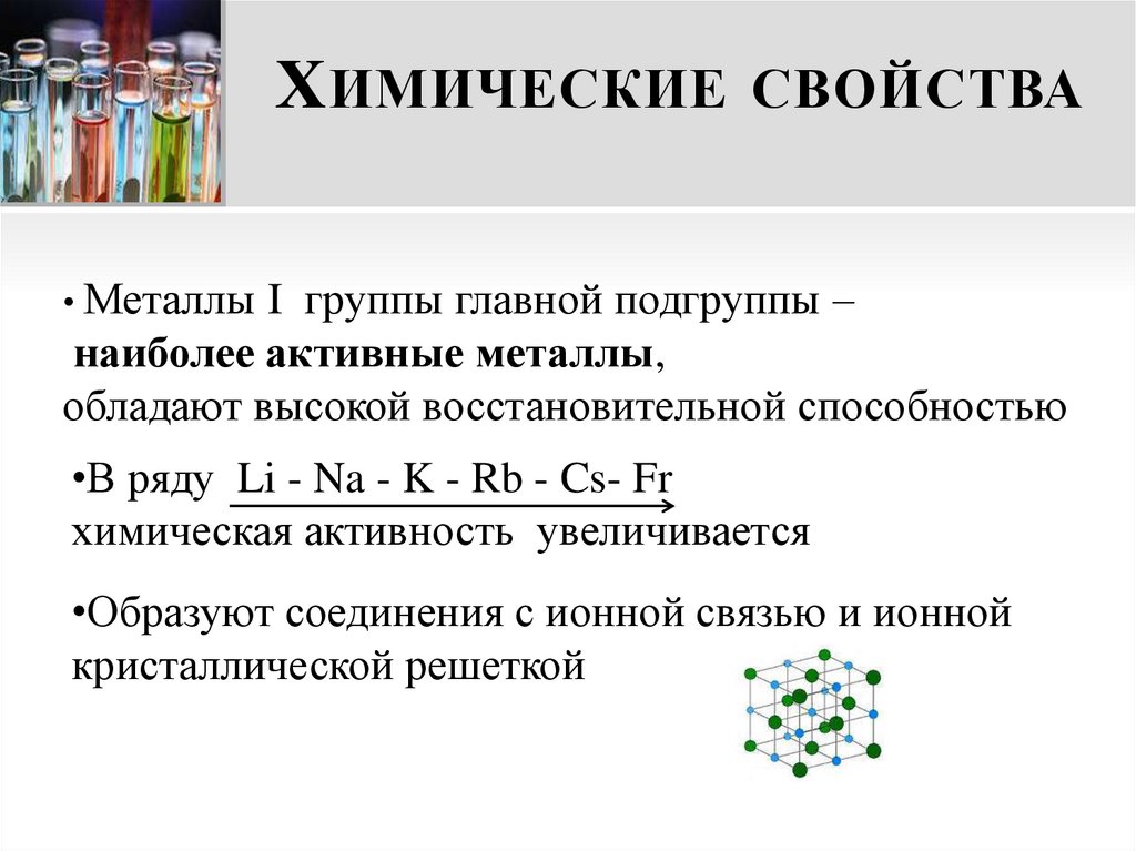 Химические свойства