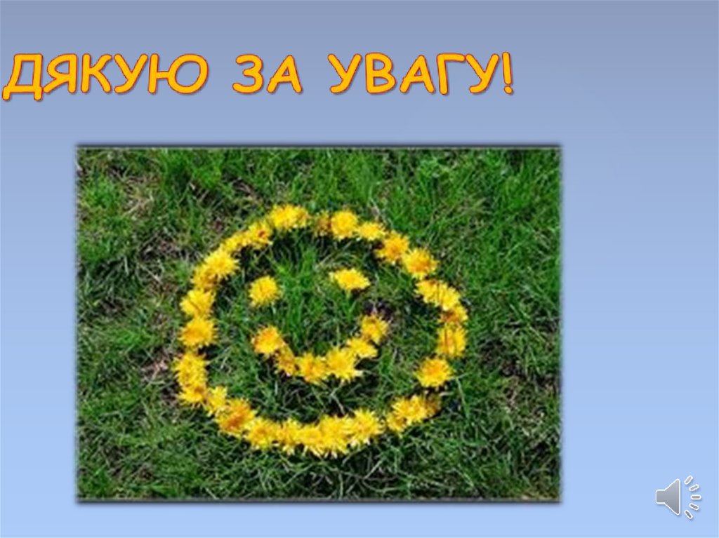 ДЯКУЮ ЗА УВАГУ!