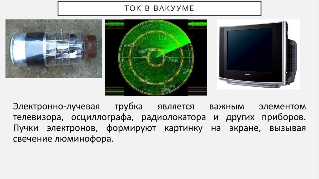 ток в вакууме