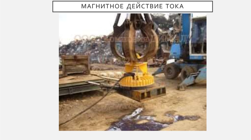 Магнитное действие тока