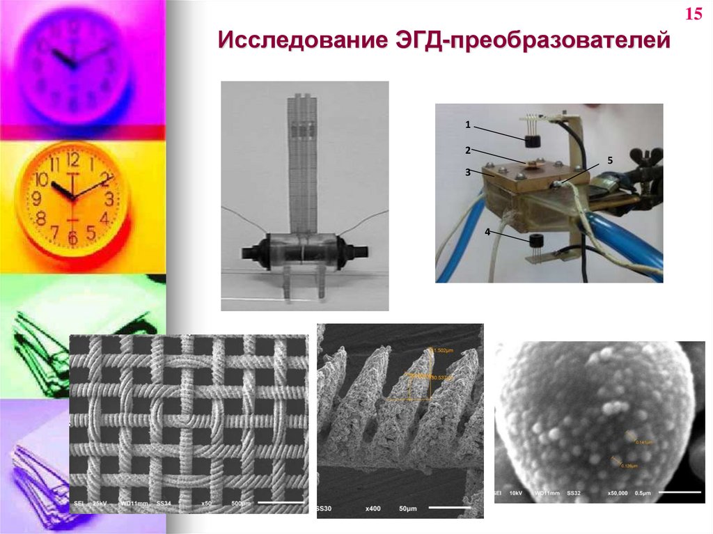 Исследование ЭГД-преобразователей