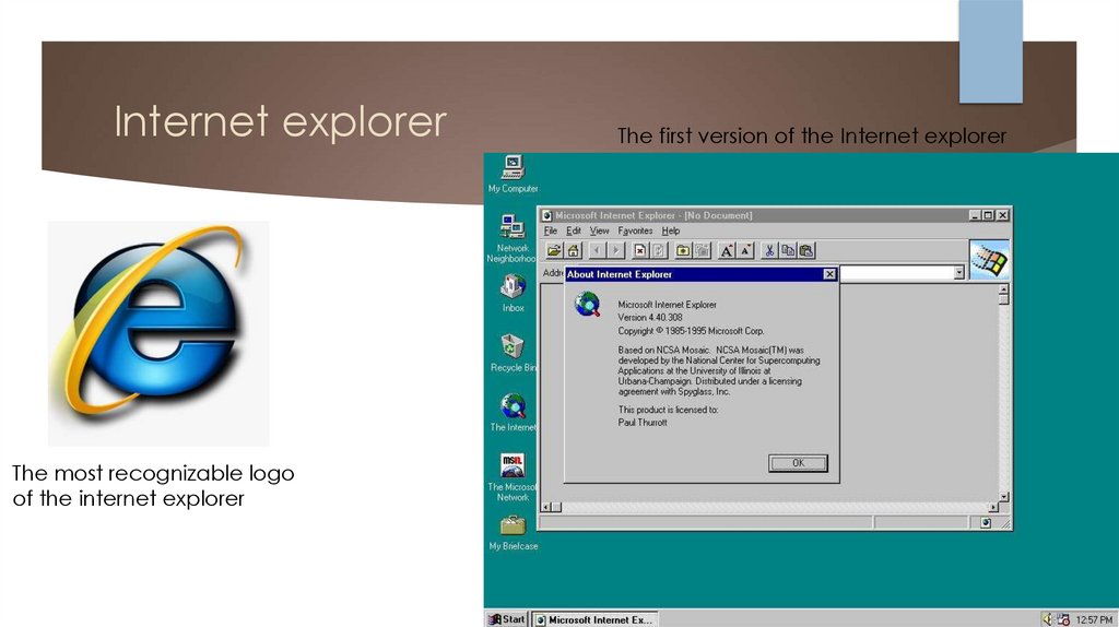 Internet explorer