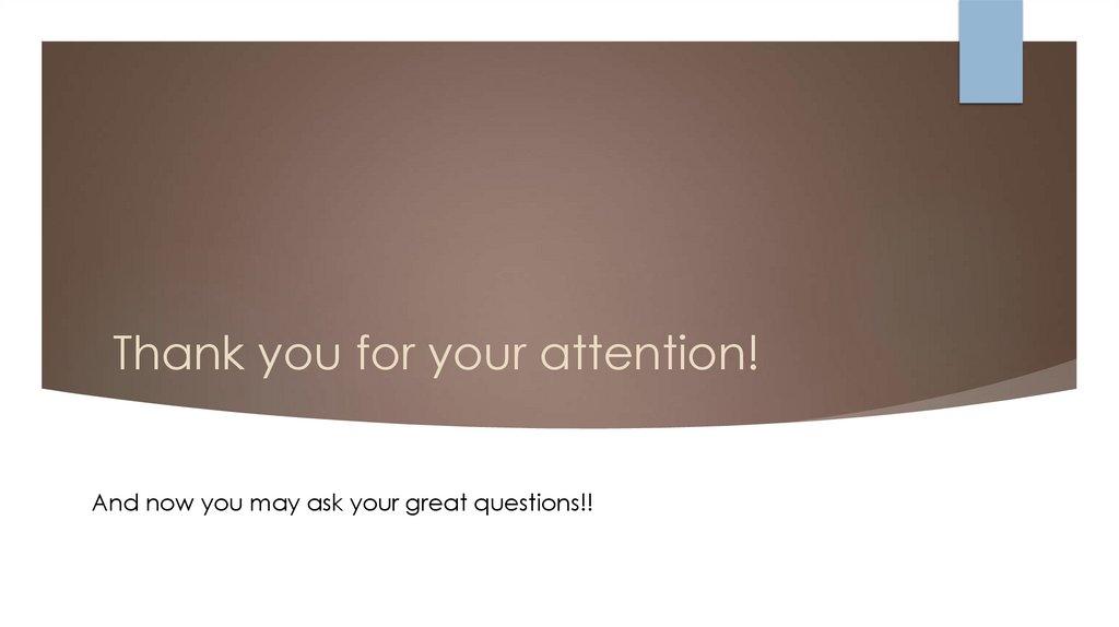 Thank you for your attention!