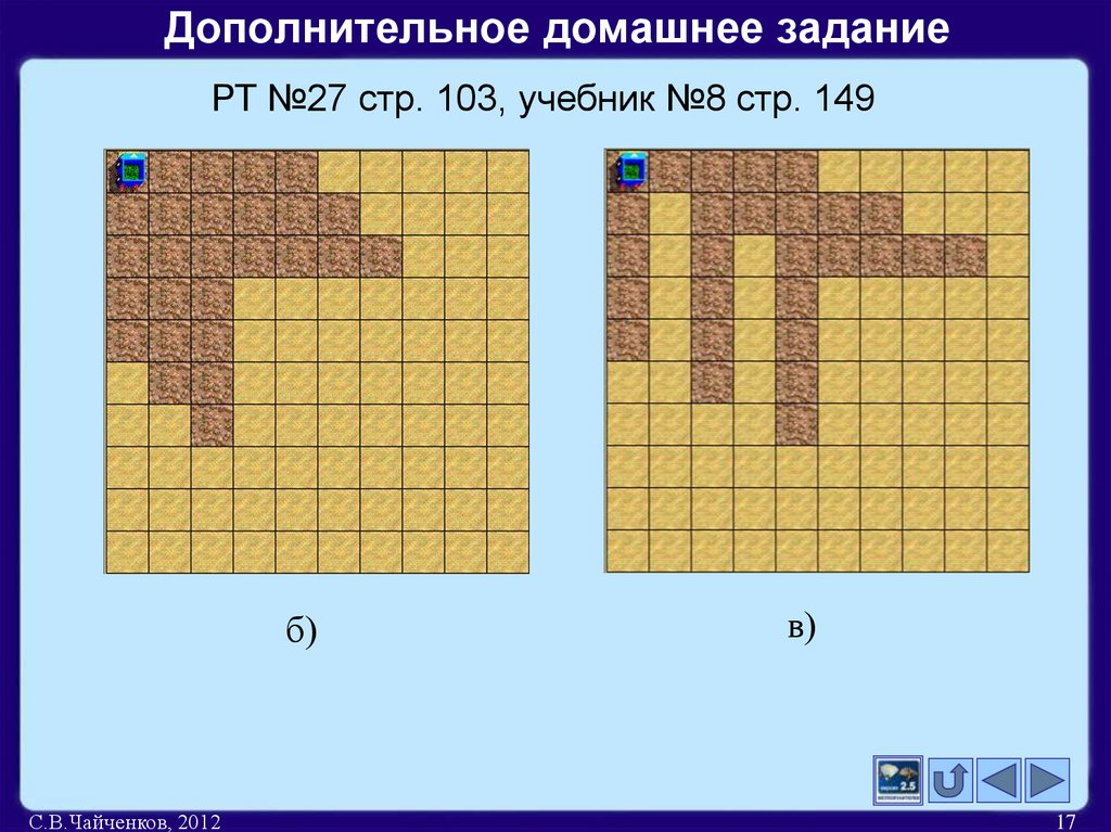 Дополнительное домашнее задание