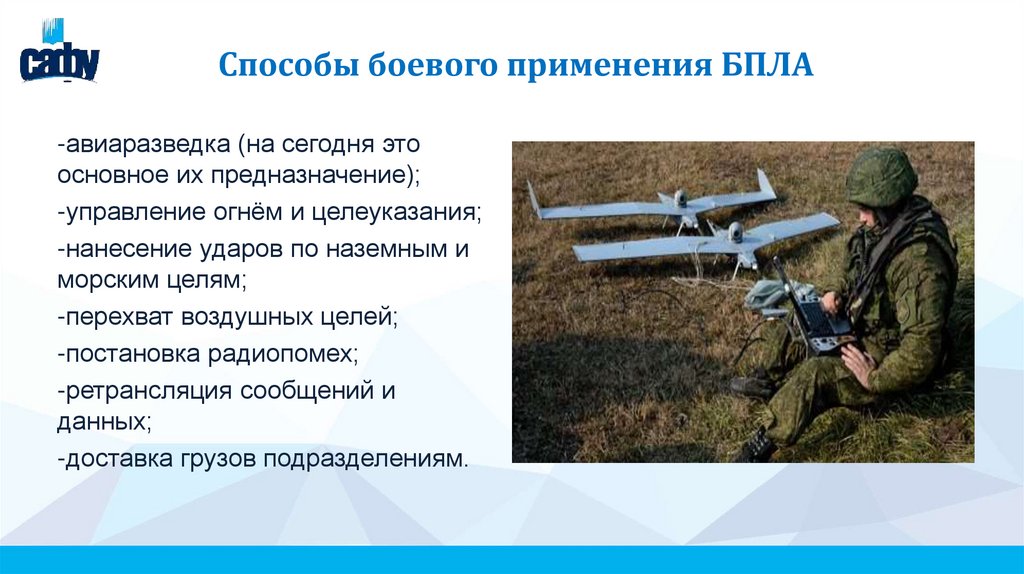 Способы боевого применения БПЛА